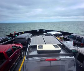 VanDalf on the Okracoke Ferry
